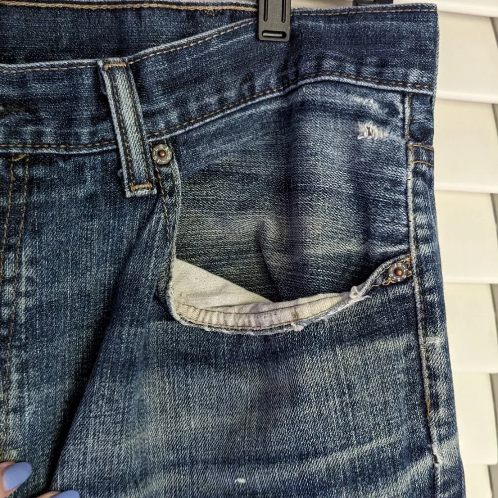 ๐HP๐ 3 Pair - Used Distressed Men's Work Jean Bundle - Picture 9 of 16